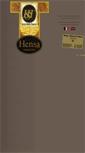 Mobile Screenshot of hensa-tobacco.com